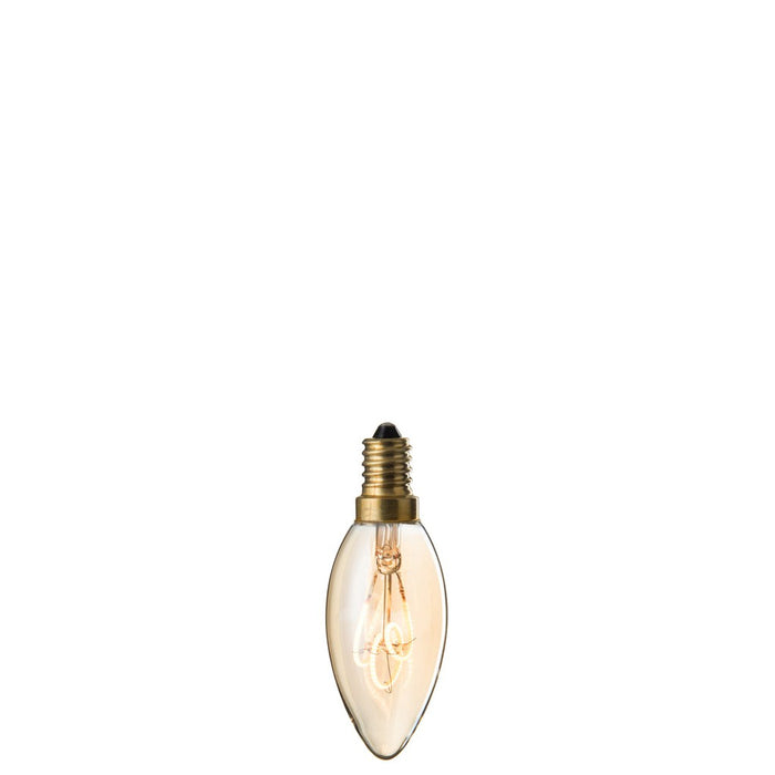 J-Line Ledlamp Amber c35 3 loops e14-Lichtbronnen-J-Line