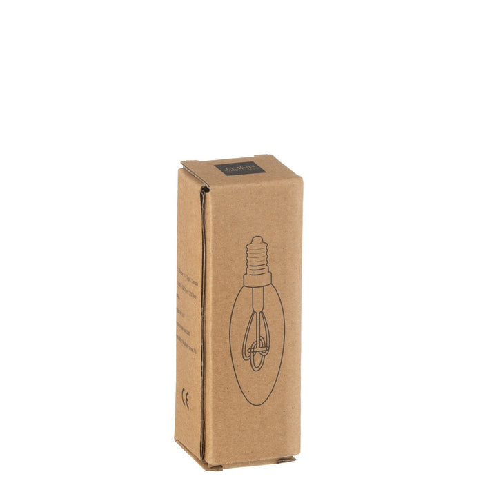 J-Line Ledlamp Amber c35 3 loops e14-Lichtbronnen-J-Line