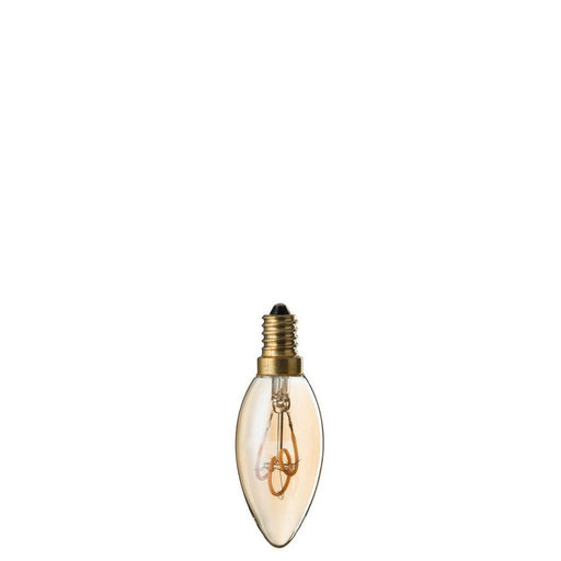J-Line Ledlamp Amber c35 3 loops e14-Lichtbronnen-J-Line