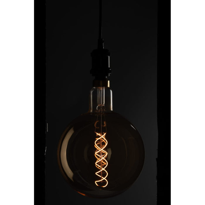J-Line Ledlamp Amber g200 double spiral e27-Lichtbronnen-J-Line