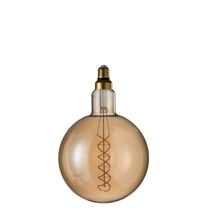 J-Line Ledlamp Amber g200 double spiral e27-Lichtbronnen-J-Line