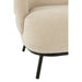 J-Line Loungestoel Mars populierenhout/schuim beige-Fauteuils-J-Line