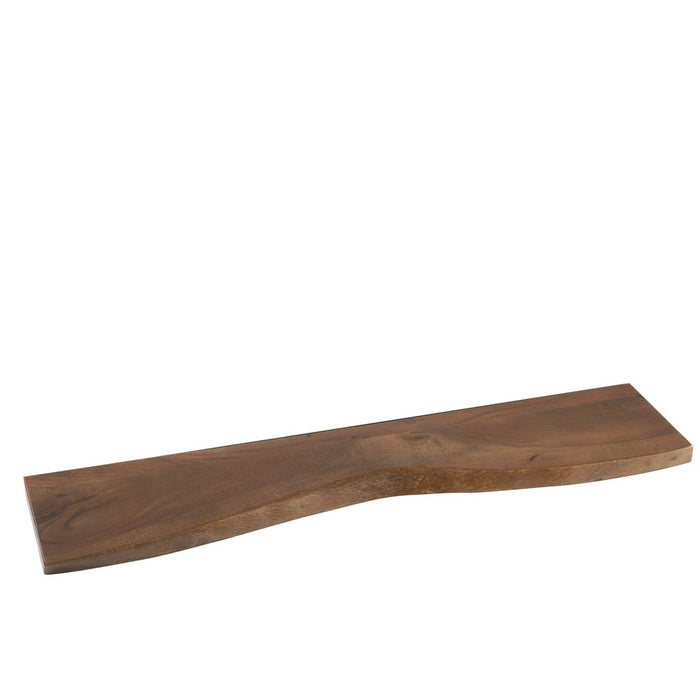 J-Line 2de kans Wandplank Gerard Acacia Hout Brown Large-Wandplanken-J-Line