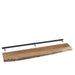 J-Line Muurplank Gerard acacia hout naturel large-Wandplanken-J-Line