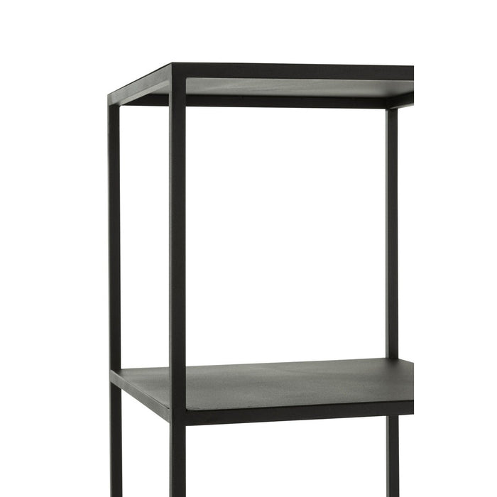 J-Line Rek 6 niveaus metaal zwart-Vakkenkasten-J-Line