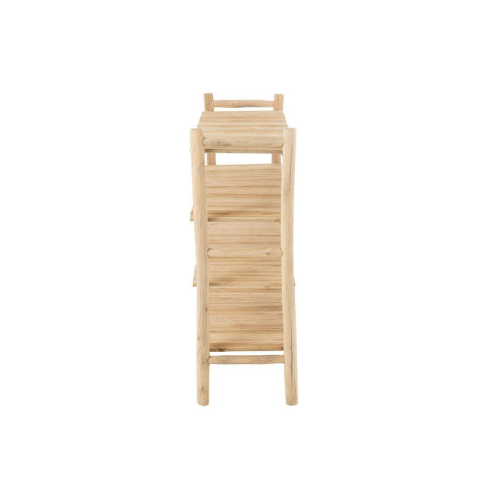 J-Line Rek Ranch teak hout naturel-Vakkenkasten-J-Line