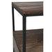 J-Line Salontafel Hout/met bruin+zwart-Salontafels-J-Line