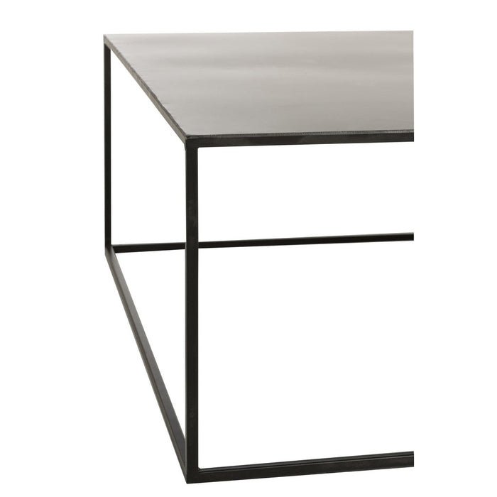 J-Line Salontafel Vierkant metaal zwart-Salontafels-J-Line