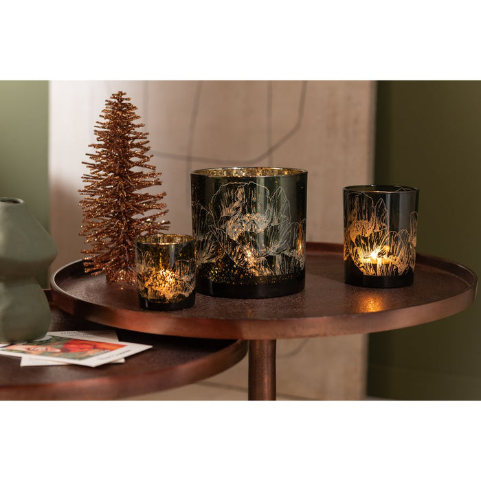 J-Line Set Van 2 tafels aluminium brons-Bijzettafels-J-Line