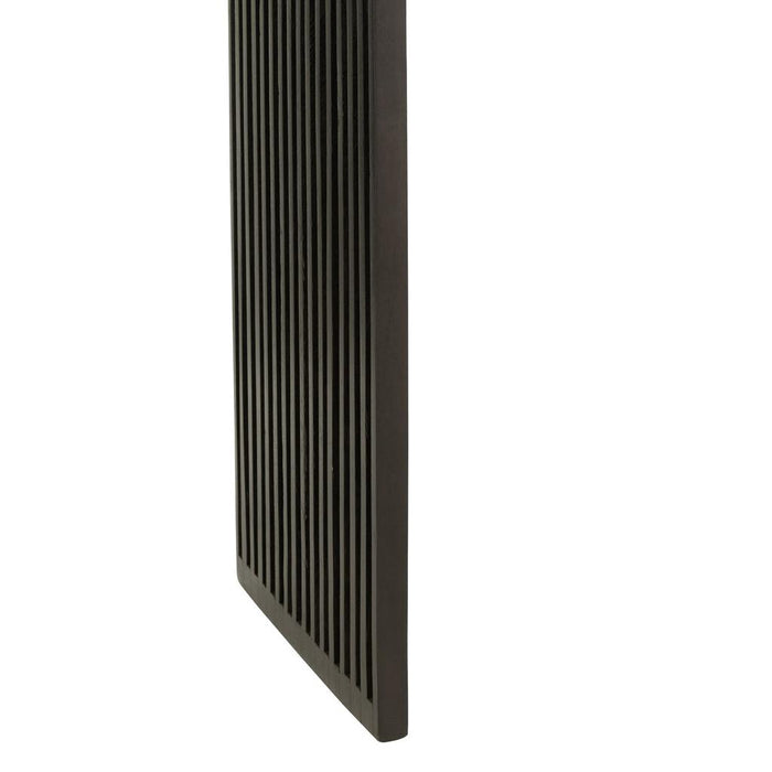 J-Line Set van 2 console met schap gerecycleerd teak zwart-Consoletafels-J-Line