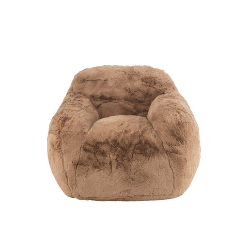 J-Line Sofa Cutie polyester taupe small-Fauteuils-J-Line