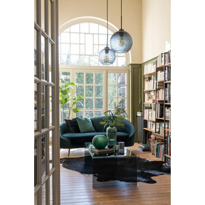 J-Line Sofa elisabeth textiel/metaal groen-2-Zitsbanken-J-Line