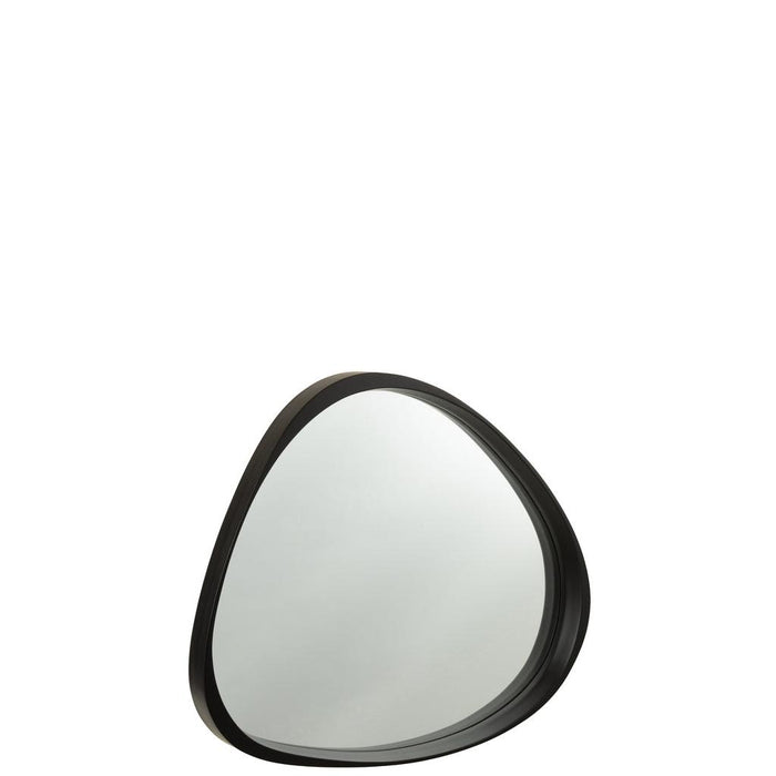 J-Line Spiegel Giles mdf/glas zwart small-Spiegels-J-Line