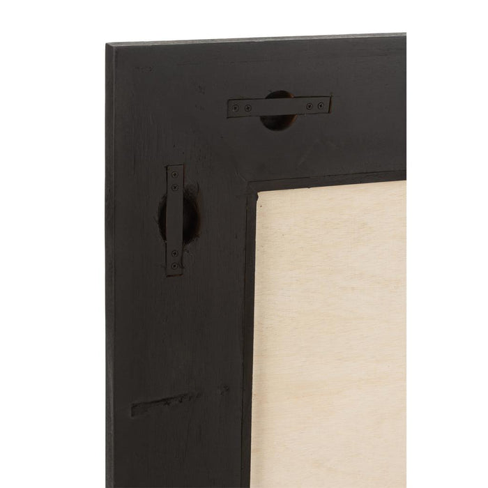 J-Line Spiegel Molly exotiek hout/rotan zwart small-Spiegels-J-Line