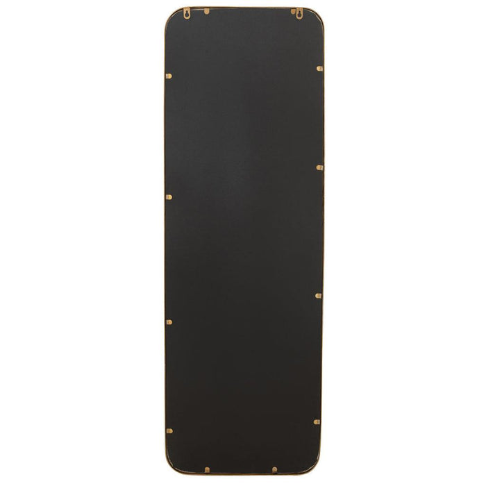 J-Line Spiegel Mona rechthoekig ijzer/glas goud-Spiegels-J-Line