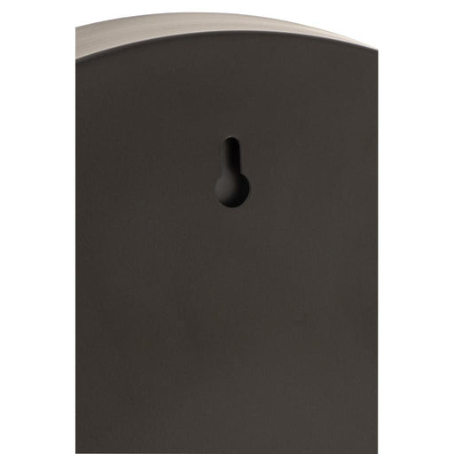 J-Line Spiegel Rond boord metaal zwart medium-Spiegels-J-Line