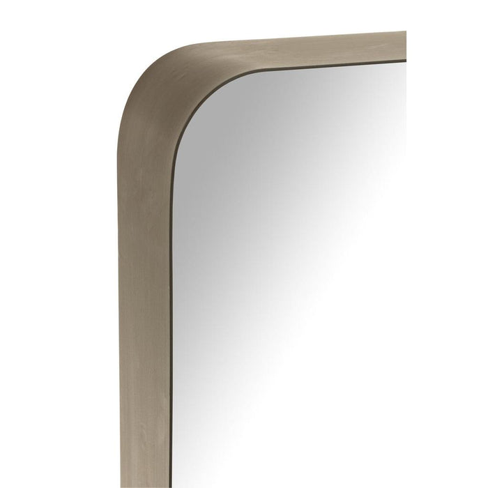 J-Line Spiegel markus metaal/glas donker bruin small-Spiegels-J-Line