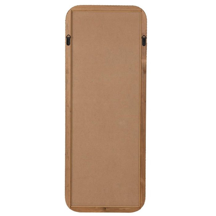 J-Line Spiegel rechthoek spar/glas natuur-Spiegels-J-Line