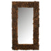 J-Line Spiegel syma gerecycleerd hout/spiegel naturel large-Spiegels-J-Line