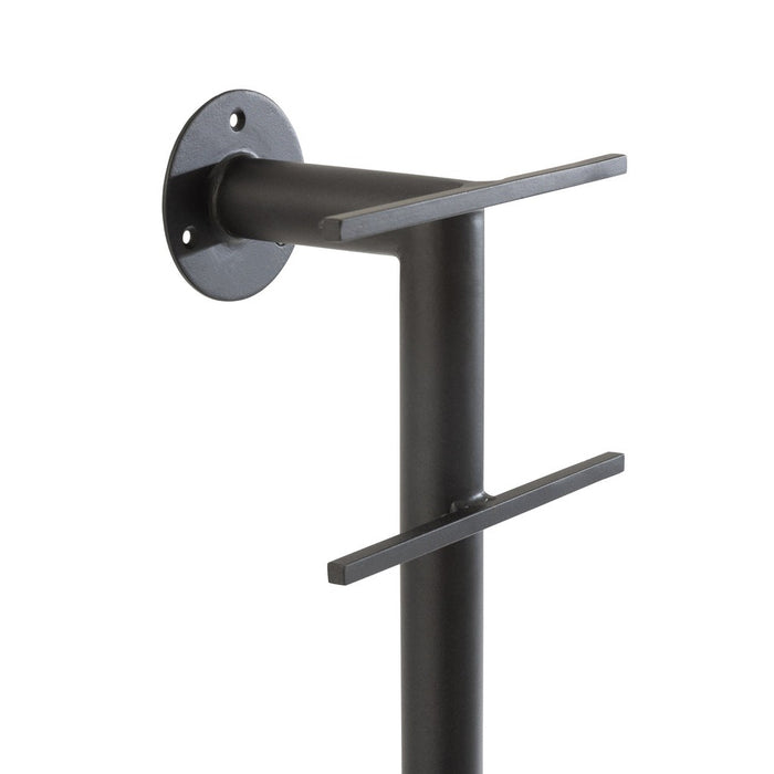 J-Line Spiegel+plank Muur marmer/ijzer/glas groen/zwart-Spiegels-J-Line