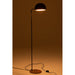 J-Line Staande Lamp evy ijzer/hout zwart/naturel-Vloerlampen-J-Line