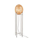 J-Line Staanlamp Op frame metaal/rattan naturel-Vloerlampen-J-Line