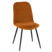 J-Line Stoel Claire metaal/textieloker-Eetkamerstoelen-J-Line