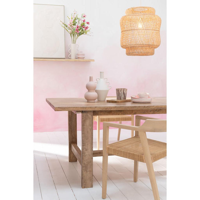 J-Line Stoel Emma teakhout naturel-Eetkamerstoelen-J-Line