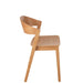 J-Line Stoel Laga eikhout/multiplex naturel-Eetkamerstoelen-J-Line