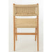J-Line Stoel Lap beukenhout/touw naturel-Eetkamerstoelen-J-Line