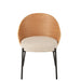 J-Line Stoel Lone multiplex/metaal naturel/beige-Eetkamerstoelen-J-Line
