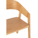 J-Line Stoel Naga essenhout/touw naturel-Eetkamerstoelen-J-Line