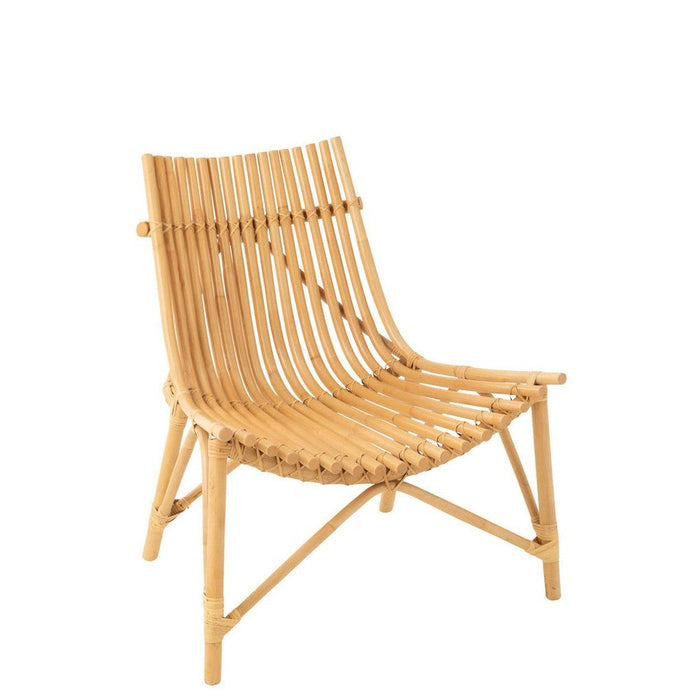 J-Line Stoel Rotan naturel-Eetkamerstoelen-J-Line