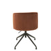 J-Line Stoel Turn/up/down fluweel donker bruin-Eetkamerstoelen-J-Line