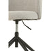 J-Line Stoel Turn/up/down linnen grijs-Eetkamerstoelen-J-Line