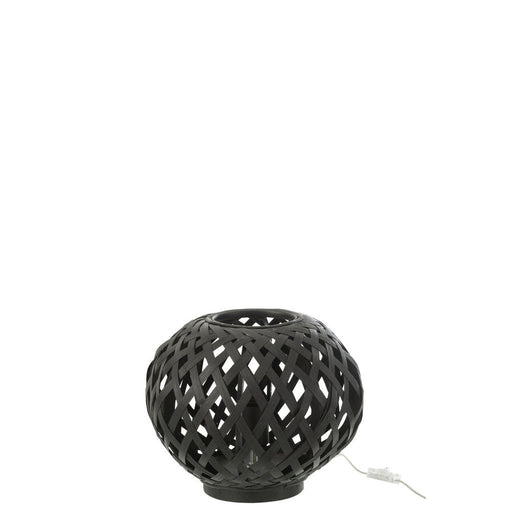 J-Line Table Lamp bamboo black-Tafellampen-J-Line