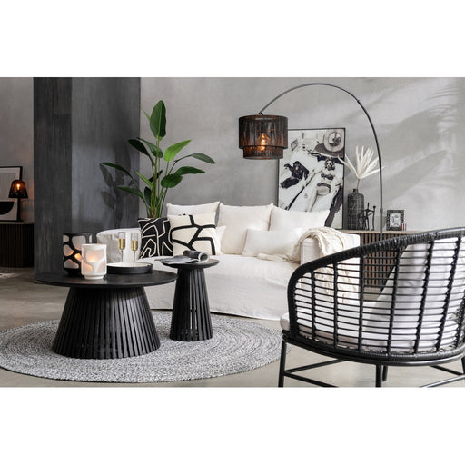 J-Line Tafel Vincent mangohout zwart small-Salontafels-J-Line