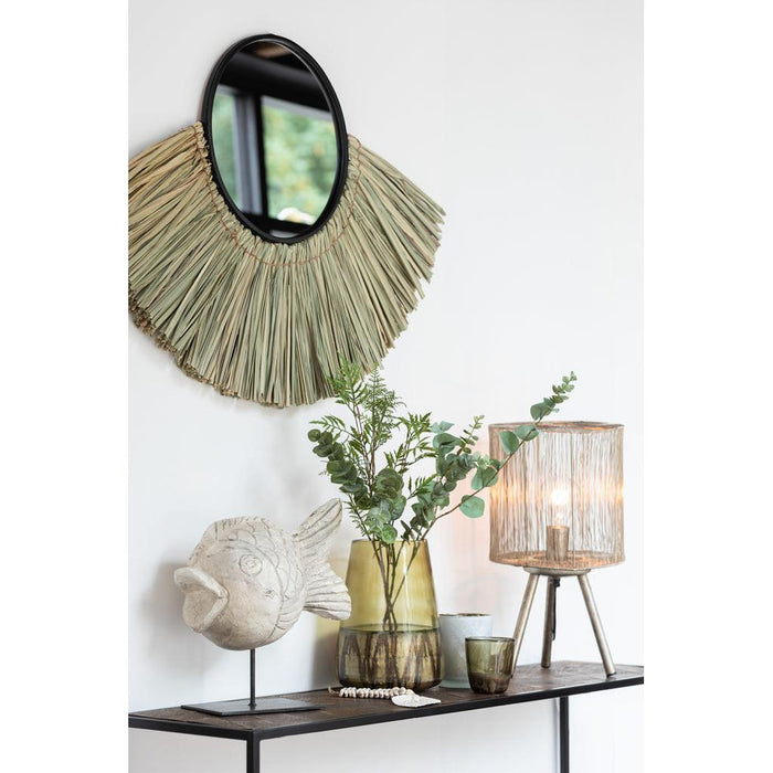 J-Line Tafellamp Metaal antiek bruin small-Tafellampen-J-Line