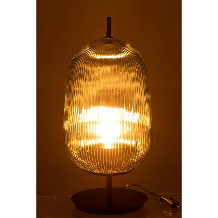 J-Line Tafellamp Oasis glas groen large-Tafellampen-J-Line