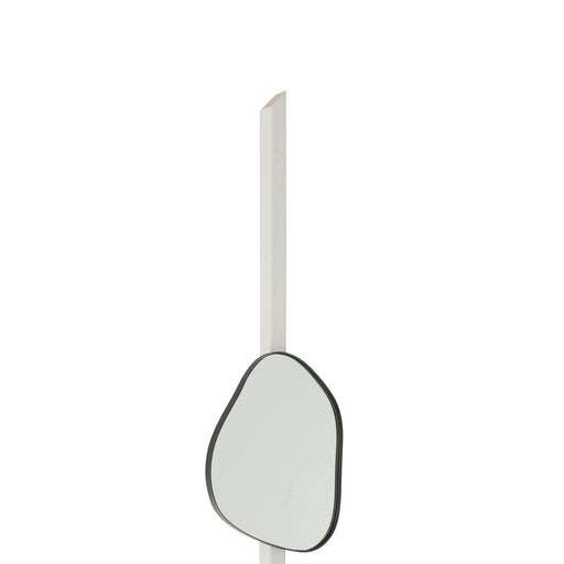 J-Line Wandspiegel extrema ijzer/spiegel zwart small-Spiegels-J-Line