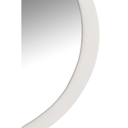 J-Line Wandspiegel metaal/glas wit large-Spiegels-J-Line