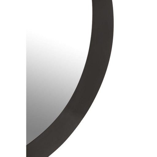 J-Line Wandspiegel metaal/glas zwart large-Spiegels-J-Line