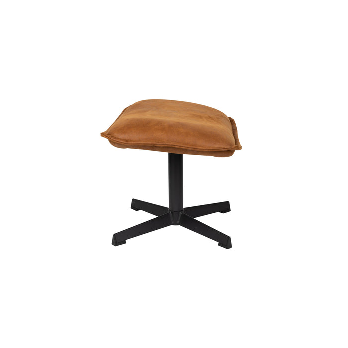John Hocker Cognac PU-Leder Bruin 40x60 cm-Hockers-Creating Home