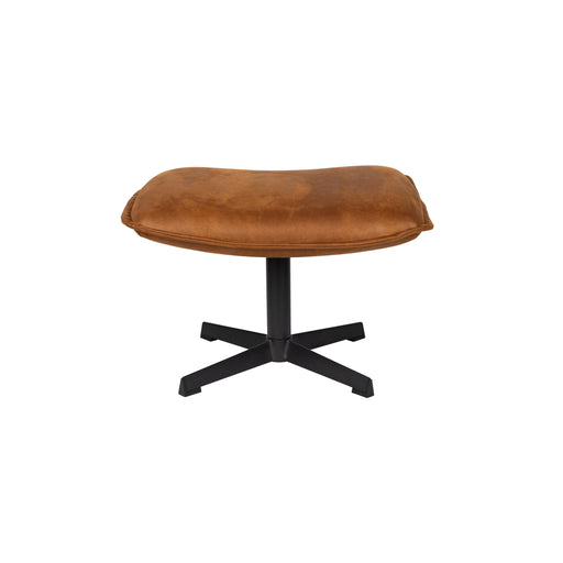 John Hocker Cognac PU-Leder Bruin 40x60 cm-Hockers-Creating Home