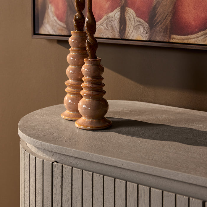 Kabinet kast Solana - 115 cm - Taupe-Opbergkasten-Starfurn