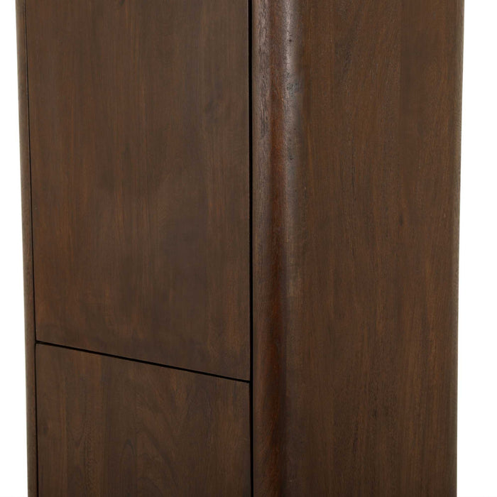 Kabinetkast Dallas Bruin | 55 cm-Opbergkasten-Creating Home