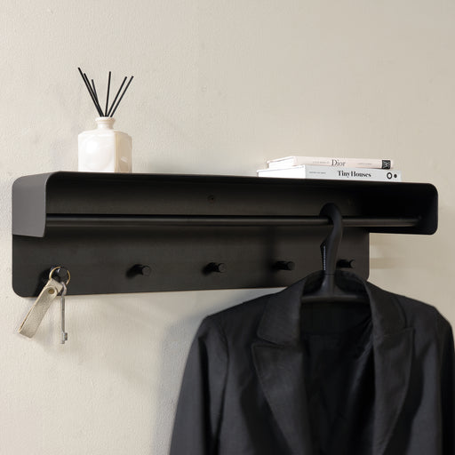 Kapstok ARCUS 70 Zwart 70x19x19cm Spinder Design-Kapstokken-Spinder