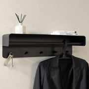 Kapstok ARCUS 70 Zwart 70x19x19cm Spinder Design-Kapstokken-Spinder
