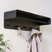 Kapstok ARCUS 70 Zwart 70x19x19cm Spinder Design-Kapstokken-Spinder