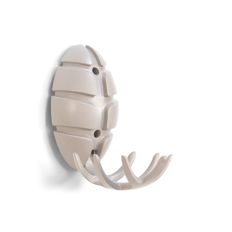 Kapstok BUG Silky Taupe 10x4.5x15cm Spinder Design-Kapstokken-Spinder
